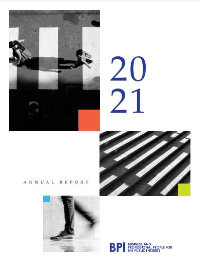 2021 Annual Report cover