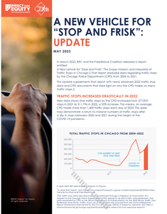 A New Vehicle for Stop and Frisk: Update Report cover