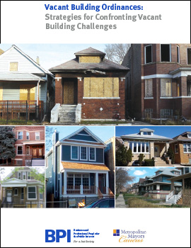 Vacant Building Ordinances report cover